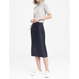 Banana Republic Navy Pencil Skirt